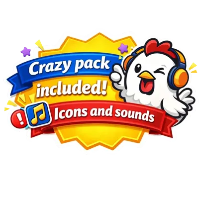 Crazy Pack — customize colors sounds and app icon